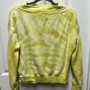 Pilcro neon green lightweight sweatshirt. Size small.
